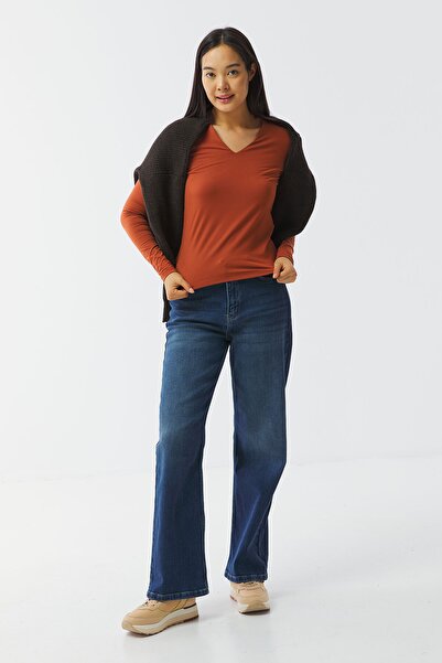 urban focus Φορμάκι με λαιμόκοψη σε σχήμα V