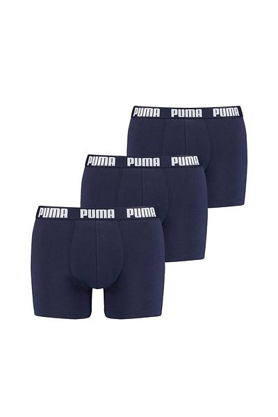 Puma Boxer Herren, pachet 3er - Boxeri de zi cu zi, bumbac elastic, einfarbig