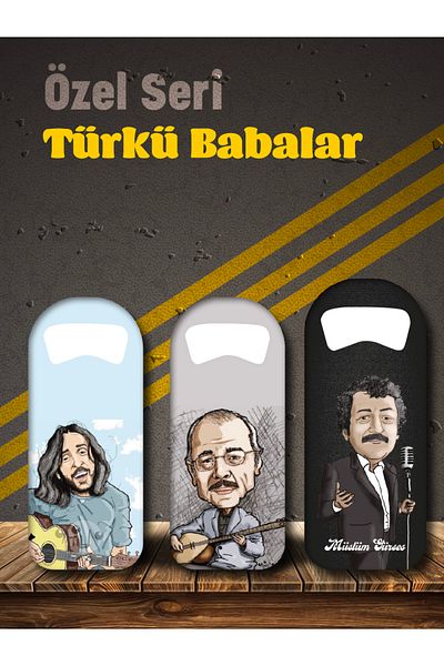 MAYS Turkish Fathers Magnet Opener