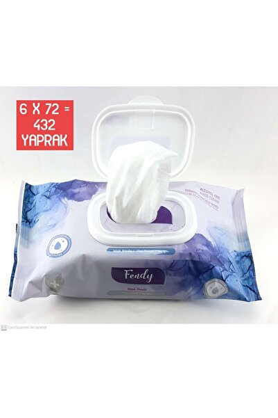 PAPU Fendy Islak Havlu X 6 Paket