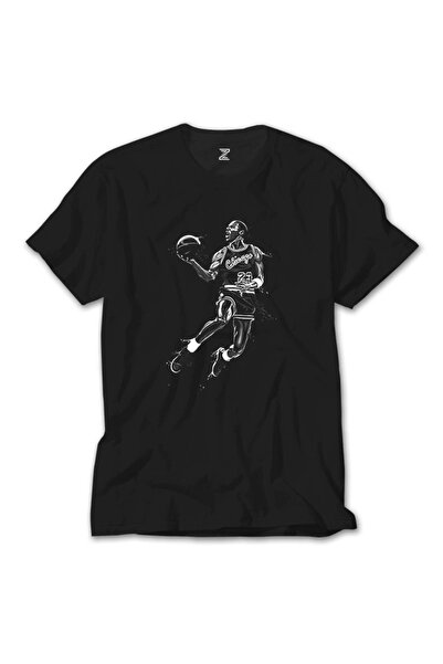 Z zepplin Michael Jrdn Чорна футболка