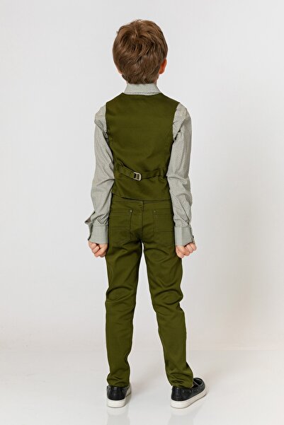 incity Erkek Çocuk Haki Pantolon