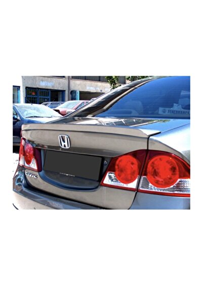Fvtuningotoaksesuar Honda Civic Fd6 Bagaj Üstü Spoiler Parlak Siyah Boyalı 20...