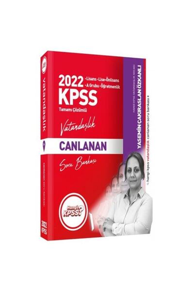 Genel Markalar Süper Fiyat - 2022 Kpss Vatandaşlık Canlanan Soru Bankası Çözü...