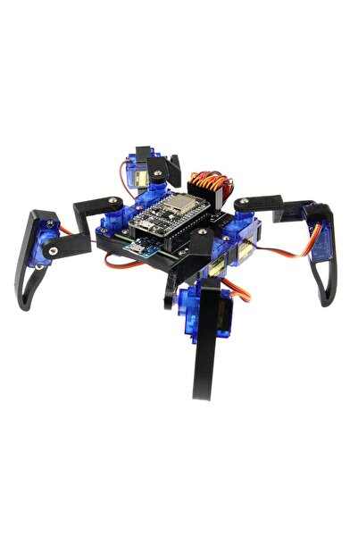 JSumo Esp32 Tabanlı Wifi Örümcek Robot Kiti - Kendin Yap Dıy Demonte
