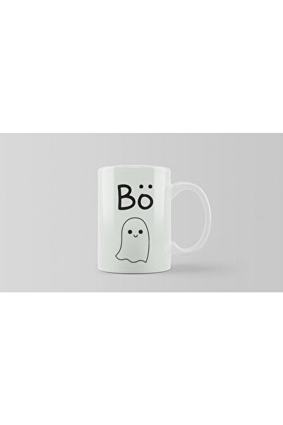 QueenHome كوب بنمط Ghost Boo