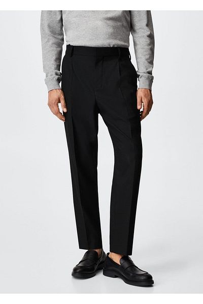 MANGO Man Slim Fit Υφασμάτινο Παντελόνι