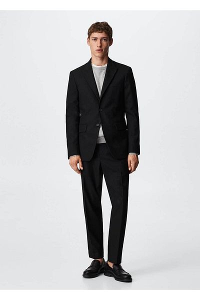 MANGO Man Slim Fit Υφασμάτινο Παντελόνι