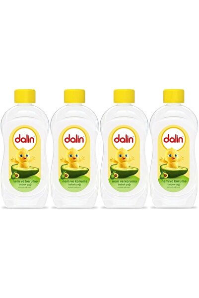 Dalin 300ml Baby Oil - Moisture and Protection Avocado Set of 4