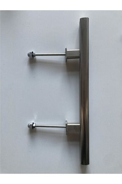 BİRDAL Saten Aluminyum Delik Mesafesi Ayarlanabilir 40 Cm Kapı Kolu