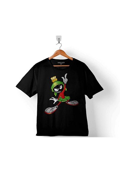 Kendim Seçtim Marvin The Martian Marvin the Martian Logo 2 Tricou pentru copii