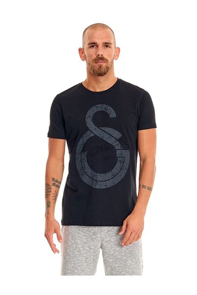 Galatasaray Μπλουζάκι Black Ancestor Signature - Lion Printed, Special Design, Ξύλινο κουτί
