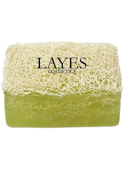 Layes 130 Gr Natural Pumpkin Fiber Aloe Vera Soap