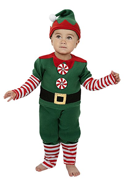 MY Kostüm Unısex Bebek Elf Kostümü