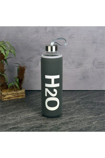 Tohana H2o Glass Flask with Case 750ml