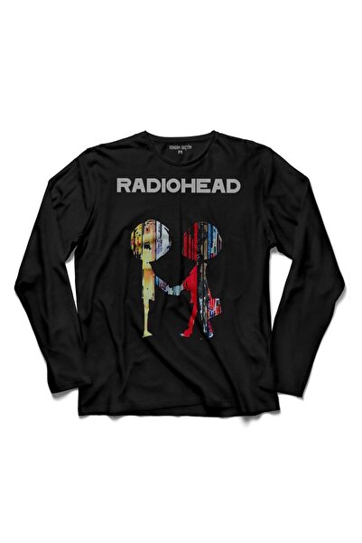 Kendim Seçtim Radıohead Radıo Head Logo Thom Yorke 2 Uzun Kollu Tişört