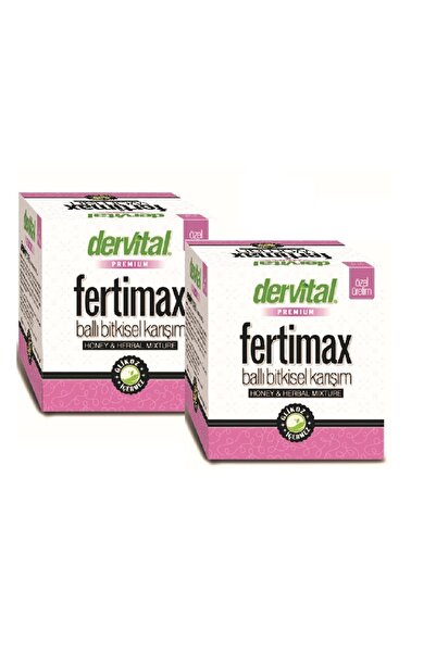 Dervital Fertimax Woman Civan Perçemi Içeren Ballı Bitkisel Karışım 2 Li Set
