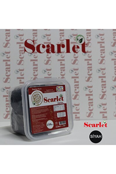 scarlet Şeker Hamuru Siyah 250g