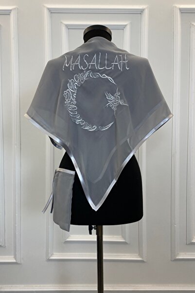 ZEYMERADE غطاء الختان الرمادي، مستلزمات الختان، حناء الختان، حفل زفاف الختان