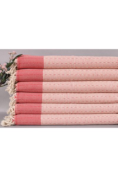 Kayra Export بيشتيمال بيشتيمال أحمر صغير الحجم 45x90 سم بيشتيمال صغير