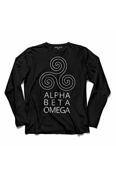 Kendim Seçtim Alpha Alfa Beta Omega Teen Wolf 2 majica sa dugim rukavima
