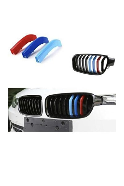 Fvtuningotoaksesuar Bmw F10 11-13 Panjur Böbrek Şeridi Böbrek Şeridi Araca Öz...