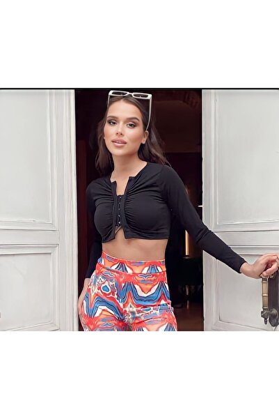 avaz Black Blouse