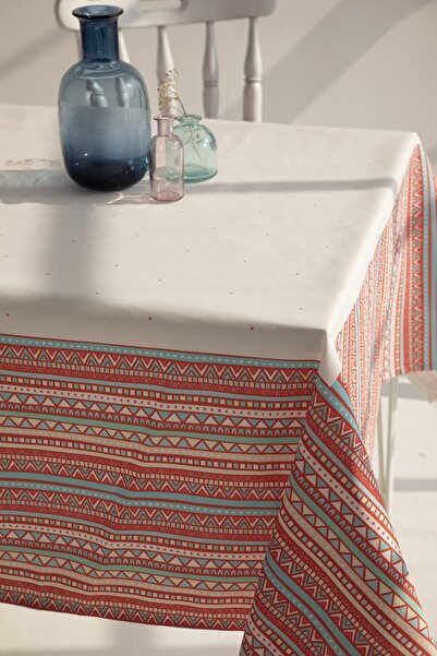 AYSHOME Ays Home Geometric Pattern Dining Table Cloth