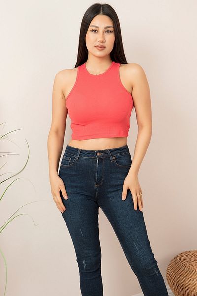 PULLIMM Camolă cu gât roșu Sporter Singlet Plm016