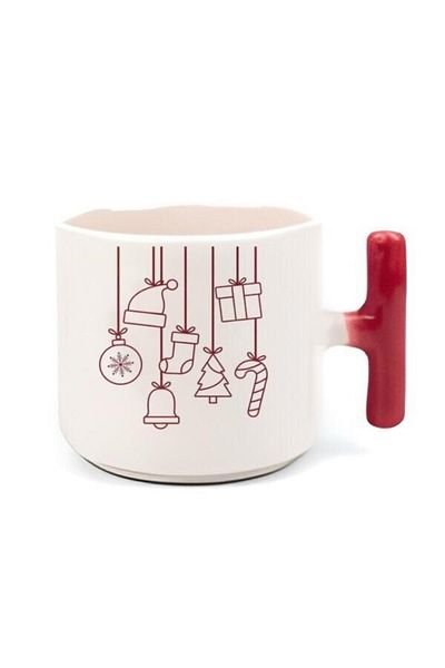 BUBESTORE New Year's Balls Double Coffee Cup