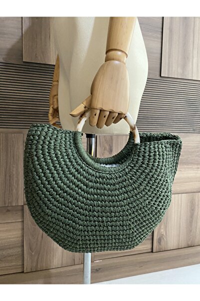 Handmade Bag Store El Yapımı Kemik Saplı El Çantası