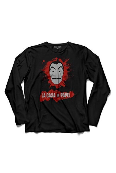 Kendim Seçtim La Casa De Papel Lacasa majica dugih rukava sa lubanjom