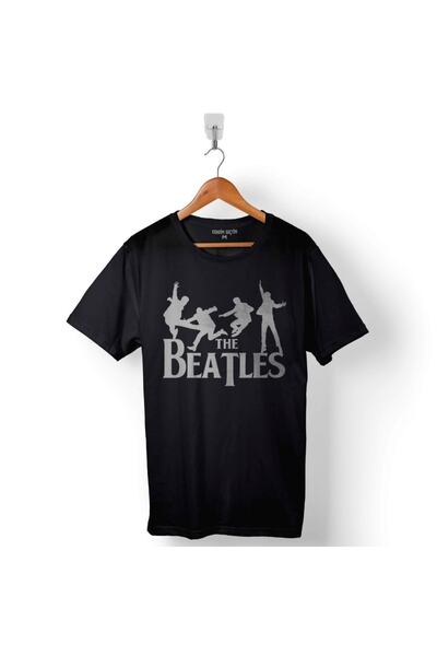 Kendim Seçtim The Beatles Logo Abbey Road 1969 Štampano Majica Unisex T-shirt