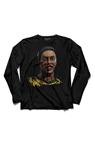 Kendim Seçtim Ronaldınho Gaucho 10 2 Majica dugih rukava Štampano Dete T-shirt