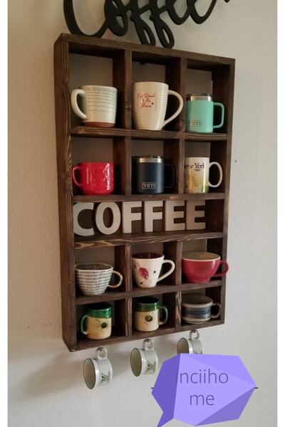 İnci Home Kupa Rafı