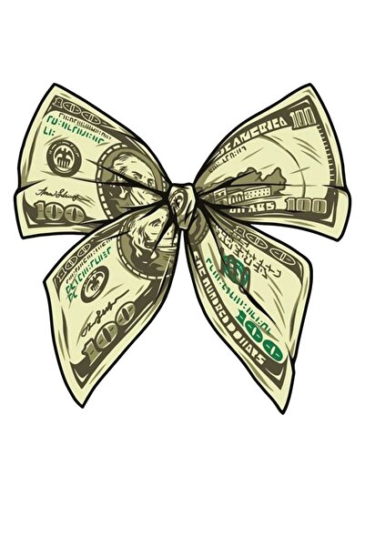 MegaSticker Papyon Dolar Oto, Motorsiklet, Kask, Laptop Sticker 14x14 Cm