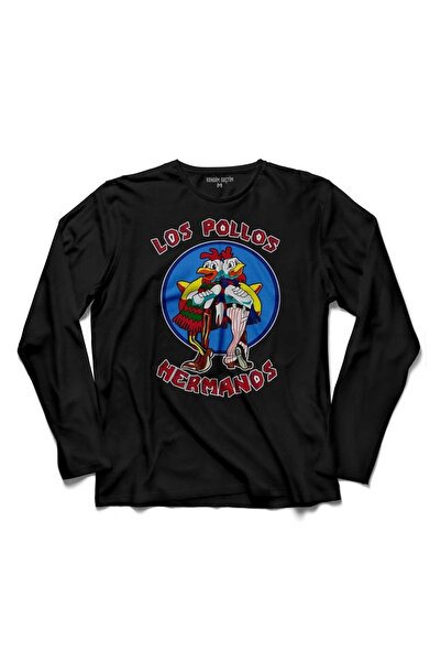 Kendim Seçtim Los Pollos Breaking Bad Chicken Slinger majica dugih rukava Šta...