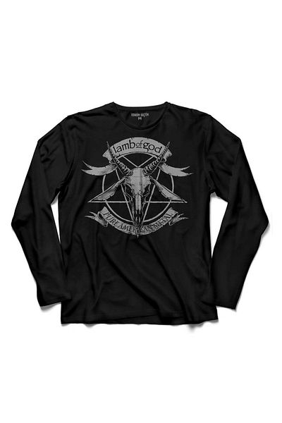 Kendim Seçtim Tricou cu mânecă lungă Lamb Of God Metallica Devil Devil