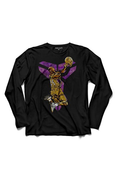 Kendim Seçtim Kobe Bryant Black Mamba Košarkaška Majica Dugih Rukava 1