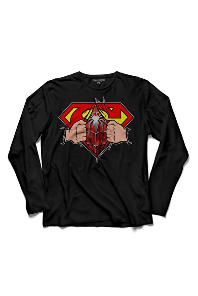 Kendim Seçtim Men's Black Long Sleeve T-Shirt