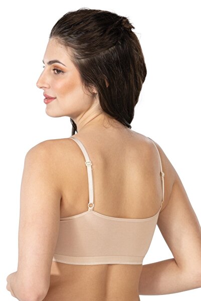 Emay Skin Modal Covered Bustier Bra Mı1423