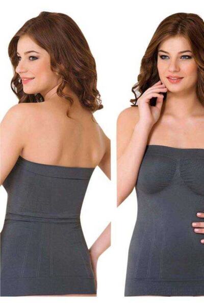 Emay Corset fucsia pentru femei Atletă fără bretele 5005