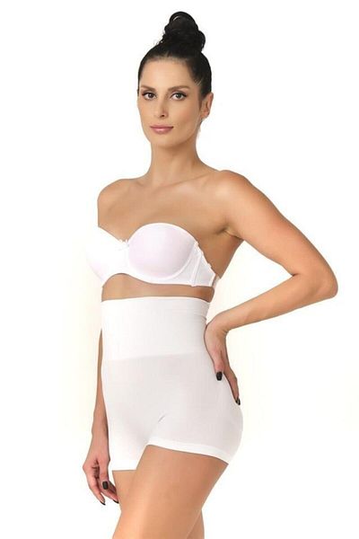 Emay Korse Pantaloni albi 2022 Corset dublu