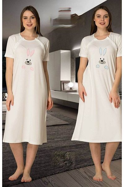 Effort Pijama Set de îmbrăcăminte pentru acasă de maternitate Effortt 2073