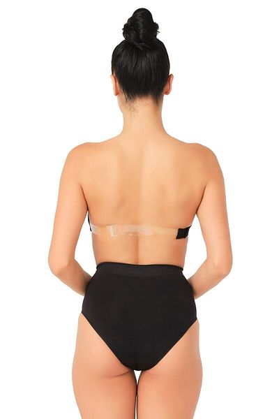 Emay Corset de maternitate Slims negru cu talie joasă pentru femei