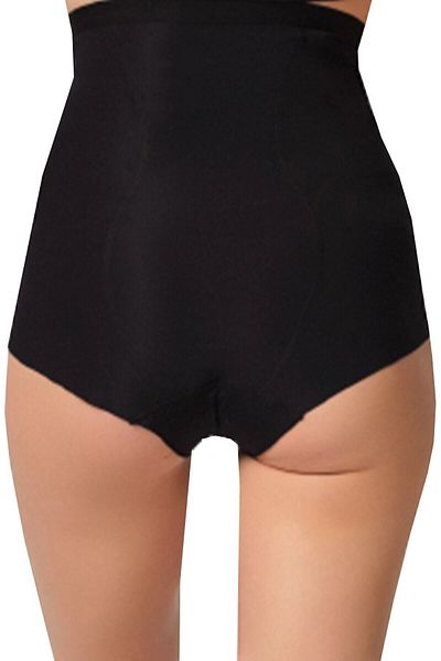 Emay Women's Black Belly Underwire Supported Slip Corset 2931