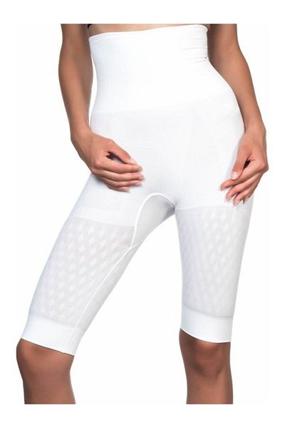 Emay Seamless Long Leg Double Boxer Corset White | Compedan 2015