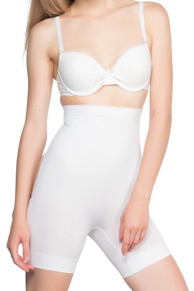 Emay Korse Corset boxer alb cu șold deschis emailat - 2032