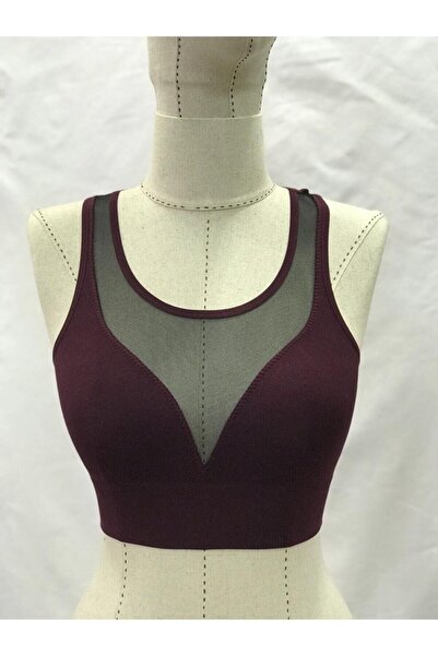 Emay Збираючий бюстгальтер бордовий