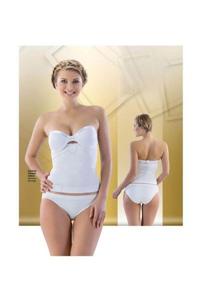 Emay Korse White 2010 Waist Corset